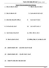 Chuyên đề Bồi dưỡng học sinh giỏi Toán lớp 3 - Năm học 2016-2017